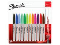 SHARPIE Merkepenn SHARPIE F ass farger (12)