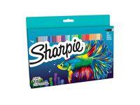 SHARPIE Marker Permanentmarker Fine Big Pack ""Fish"" 6 StÃ¼ck