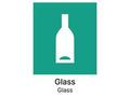 EMO Kildesorteringsetikett Glass
