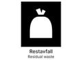 EMO Kildesorteringsetikett Restavfall