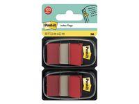 POST-IT Index POST-IT 680 25x44mm rød (2) (7000047687)