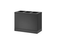 bica Basic 830 affaldsstation 3x10L antracit