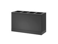 bica Basic 831 affaldsstation 4x10L antracit