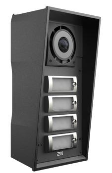 2N Gegensprechanlage EntryCom IP Force 2.0 - 4 Ruftasten (IP69) (9151304C)