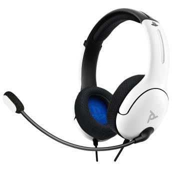PDP Headset Stereo LVL40 weiss für Playstation 4 und 5 (051-108-EU-WH)