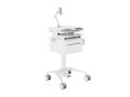 MULTIBRACKETS M Medical Cart Basic with Drawer incl. A