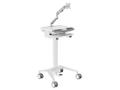 MULTIBRACKETS M Medical Cart Basic incl. monitor Gas l