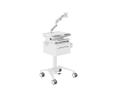 MULTIBRACKETS M Medical Cart Basic with Drawer incl. m
