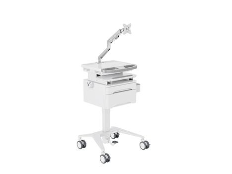 MULTIBRACKETS M Medical Cart Basic with Drawer incl. m (7350105219610)