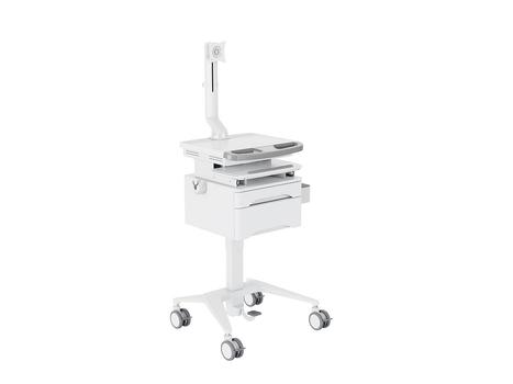 MULTIBRACKETS M Medical Cart Basic with Drawer incl. f (7350105219627)