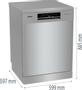 GORENJE Geschirrspüler GS642E90X   E   60cm  inox 20011915 (20011915)
