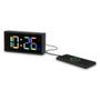 HAMA Digital Alarm Clock Ibiza Multi Colour Display Black (00222208)