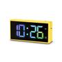 HAMA Digital Alarm Clock Ibiza Multi Colour Display Yellow (00222210)