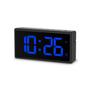 HAMA Digital Alarm Clock Ibiza Multi Colour Display Black (00222208)