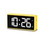 HAMA Digital Alarm Clock Ibiza Multi Colour Display Yellow (00222210)