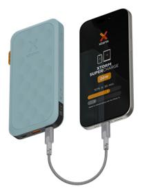 XTORM Power Bank USB-C PD 20W 10.000mAh/ 2xUSB-C Blå (FS5102U)