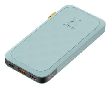 XTORM Power Bank USB-C PD 20W 10.000mAh/ 2xUSB-C Blå (FS5102U)
