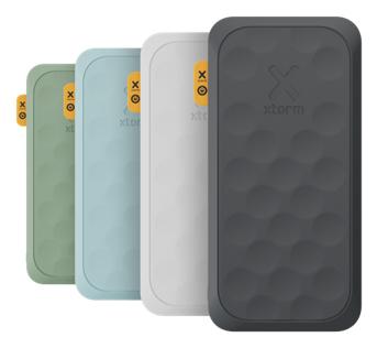XTORM Power Bank USB-C PD 20W 10.000mAh/ 2xUSB-C Blå (FS5102U)
