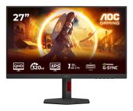 AOC Q27G4SRU 27" QHD 320Hz 1ms, Fast IPS, G-Sync, DisplayHDR 400, 1x DisplayPort 1.4, 2x HDMI 2.1, USB-hub (Q27G4SRU)