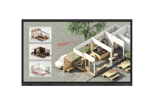 LG 75TR3DQ-B | 75"" | 3840x2160 | 350Nits | IR Touch | Interactive Digital Board | Non-stock Item (75TR3DQ-B)