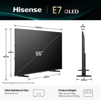 HISENSE 55E77Q TV 139,7 cm (55") 4K Ul (55E77Q)