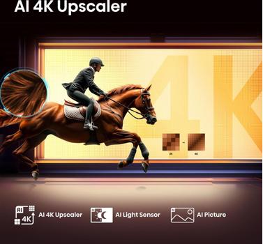 HISENSE 85E77Q 215cm 85" 4K QLED Smart (85E77Q)