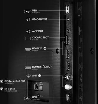 HISENSE 85E77Q 215cm 85" 4K QLED Smart (85E77Q)
