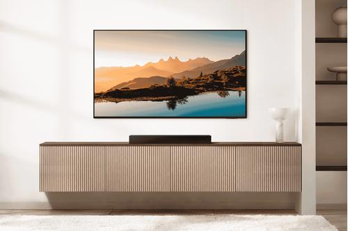 SAMSUNG HW-B410F Soundbar med Subwoofer (2025) Bluetooth,  2.0-kanals lyd med innebygd basshøyttaler (HW-B410F/XE)
