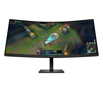 HP OMEN 34 inch WQHD 180Hz Curved Gaming Monitor (AV4C1E9)