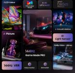 HISENSE 55E77Q PRO 139cm 55" 4K QLED S (55E77Q PRO)