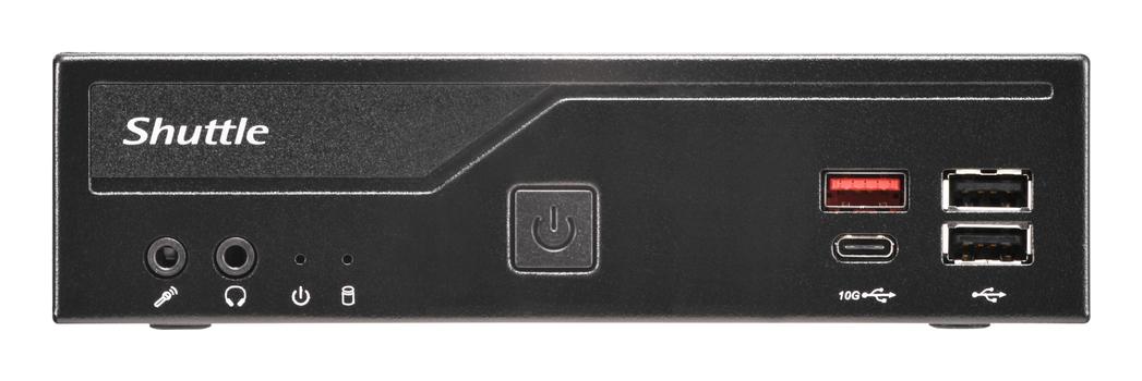 SHUTTLE XPC Barebone Slim DH810 LGA1851/ 1xHDMI 2.x/1xDP 1.4a/ 1xM.2 (DH810)