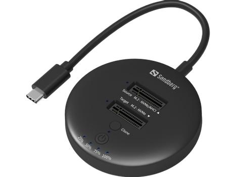 SANDBERG USB3.2 Cloner Dock for NVMe M.2 SSD (136-72)