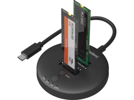 SANDBERG USB3.2 Cloner Dock for NVMe M.2 SSD (136-72)