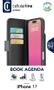 CELLULAR LINE CL Case Book Agenda2 IP17 Black (BOOKAG2IPH17K)
