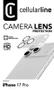 CELLULAR LINE CL Camera Protection IP17 Pro (CAMERALENSIPH17PRO)
