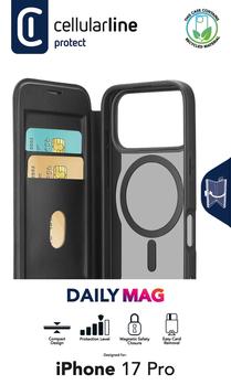 CELLULAR LINE CL Case Daily Mag IP17 Pro Black (DAILYMAGIPH17PROK)