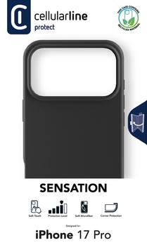 CELLULAR LINE CL Sensation Case IP17 Pro Black (SENSATIONIPH17PROK)