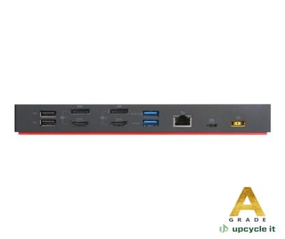 Upcycle IT Lenovo ThinkPad HYBRID USB-C/A Docking station | 2xDP | 2xHDMI | 135W PD | 2 Ã¥r | Refurbished (40AF0135EU-08)