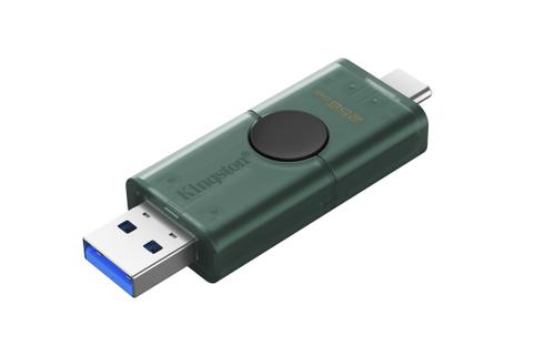 KINGSTON 256GB USB-A+USB-C 3.2 G1 DataTrvlr DuoG2 (DTDEG2/256GB)