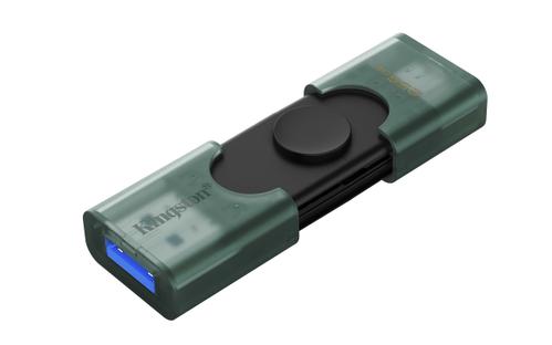KINGSTON 256GB USB-A+USB-C 3.2 G1 DataTrvlr DuoG2 (DTDEG2/256GB)