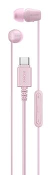 SONY IER-EX15CP USB-C Wired Earbuds with Mic Pink (IEREX15CP.CE7)