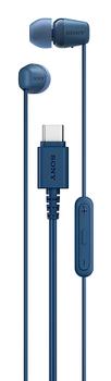 SONY IER-EX15CL USB-C Wired Earbuds with Mic Blue (IEREX15CL.CE7)