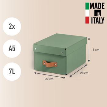 LEITZ L:Puro Förvaringslåda Liten 2st Grön (61470050)