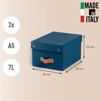 LEITZ L:Puro Förvaringslåda Liten 2st Blå (61470068)