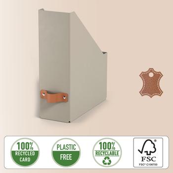LEITZ Puro tidsskriftsamler 100x260x310mm beige (24710012)