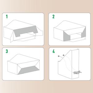 LEITZ Puro tidsskriftsamler 100x260x310mm beige (24710012)