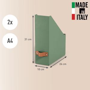 LEITZ Puro tidsskriftsamler 100x260x310mm grøn (24710050)