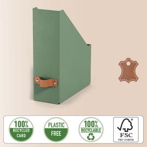 LEITZ Puro tidsskriftsamler 100x260x310mm grøn (24710050)