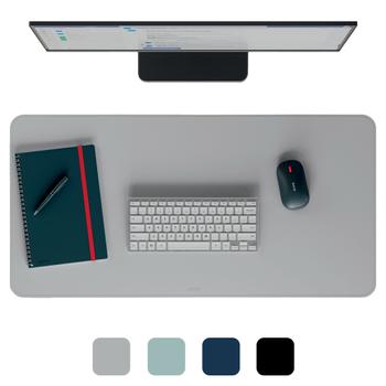 LEITZ Desk Mat 40x80cm Light Grey - 53820085 (53820085)