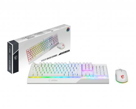 MSI Vigor Gk30 Combo White (S11-04FR306-CLA)